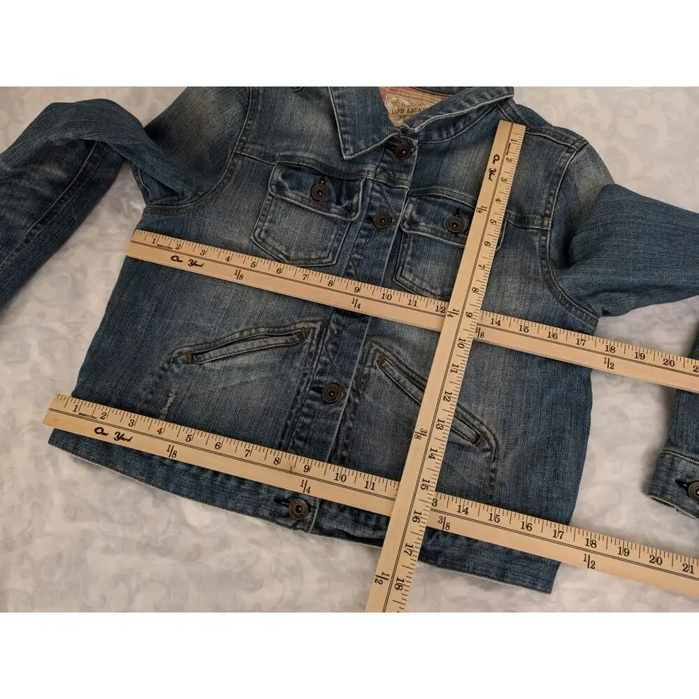 Vintage Ralph Lauren fine denim good no. 67 jean jacket - Picture 6 of 12